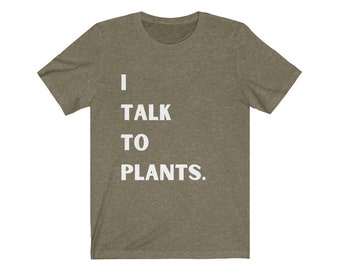 Camiseta Plant Whisperer, camiseta divertida de jardinería, regalo perfecto para los amantes de las plantas