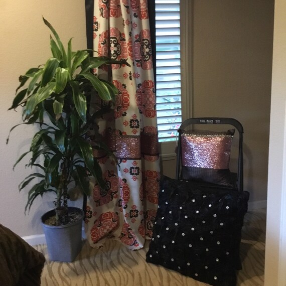 Handmade Custom Shower Curtain Drapery Panelsnursery Etsy