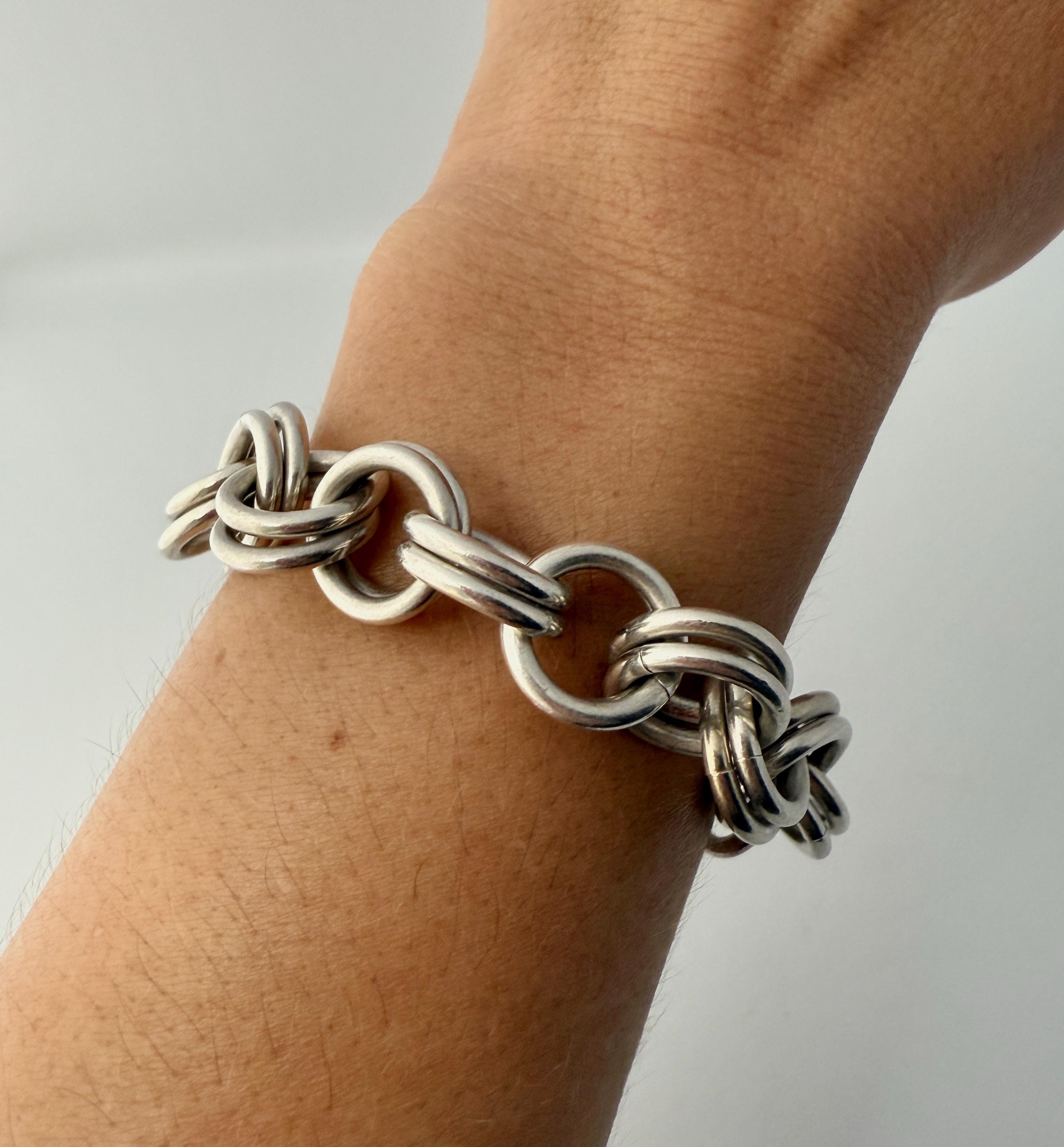 70s Mexican jewelry silver925 メキシコ RARE Vintage Sterling Silver 925 Hecho En Mexico, Carved