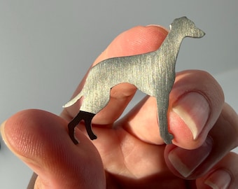 Broche vintage de perro de los años 60, alfiler de perro