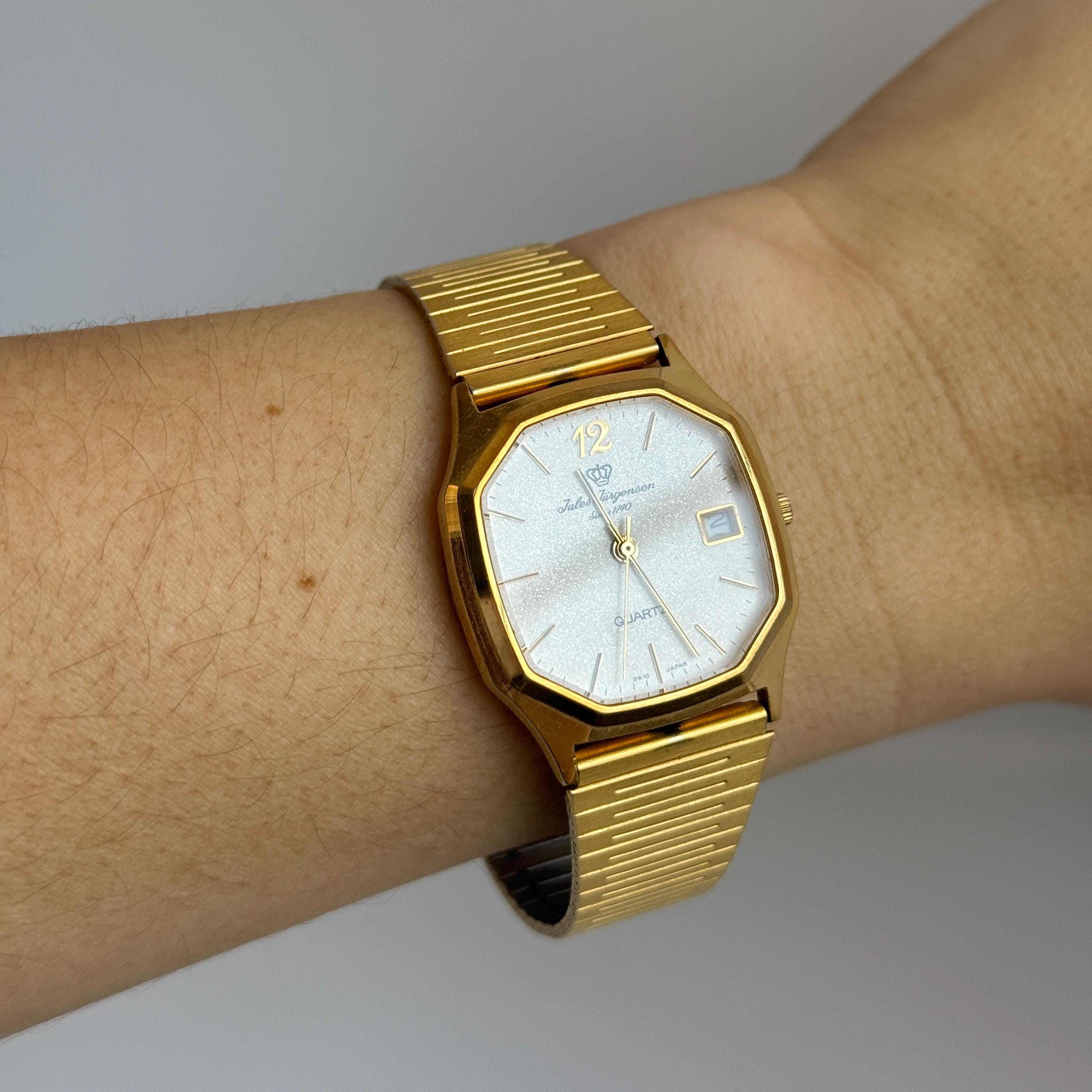 Vintage Carina Swiss Made Quartz Watch – Octagon Face & Rhinestones Longines Octagon  main image 2