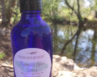 Mermaid hair spray