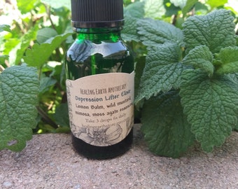 Depression Lifter Elixir (citroenmelisse, agaat, wilde mosterd, mimosa)