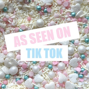 Sprinkles from Tiktok | 75g or 100g Sprinkles from Tiktok not listed yet. Cake decorating, cupcake sprinkles, Sprinkle blends