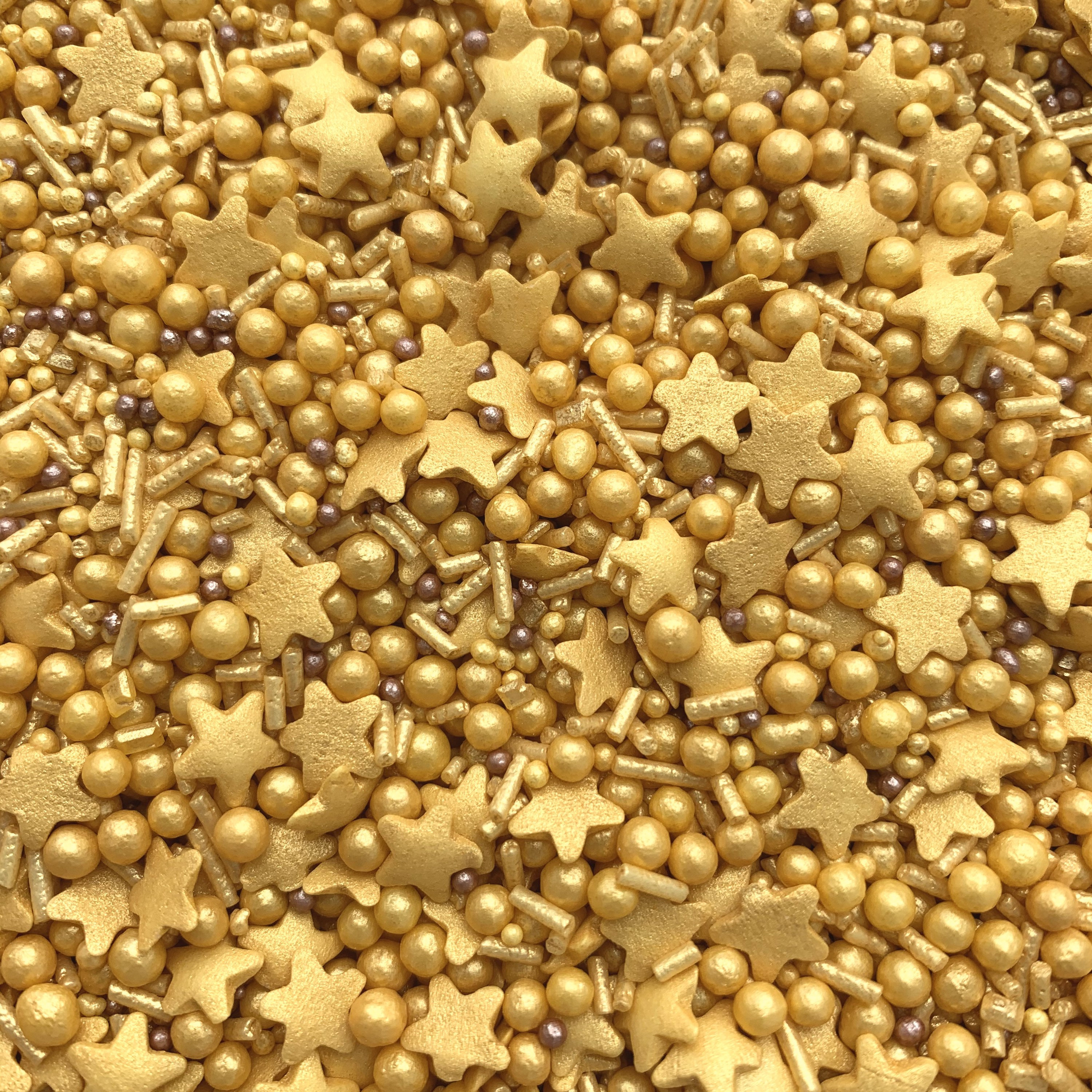 Gold star sprinkle mix. Cake decorating, cupcakes sprinkles | All That  Glitters