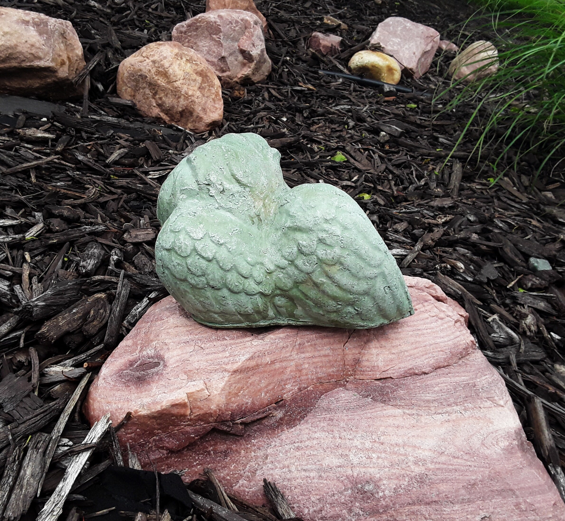 Garden Angel Statue Memorial Stone Concrete Garden Statue Etsy Denmark