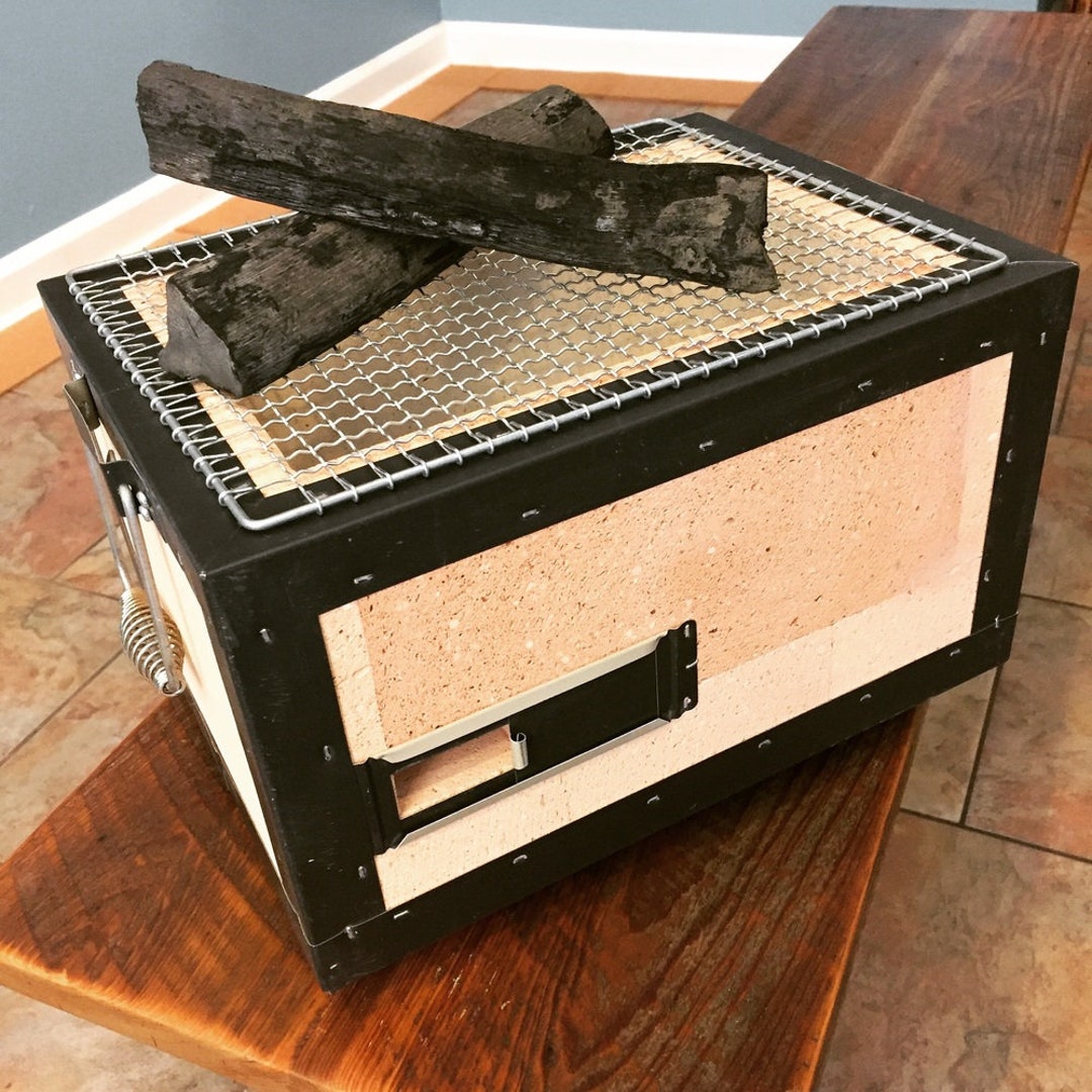 Japanese Konro Grill / Hibachi Grill / Diatomite Grill / Etsy New Zealand