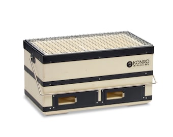 Hand Carved Japanese Solid Block SMALL Konro Grill (2-4 People)