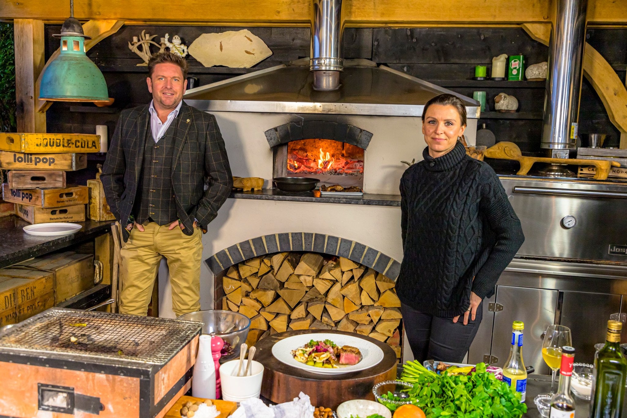James Martin BBQ Grill Japanese Konro Grill / Hibachi Grill ...