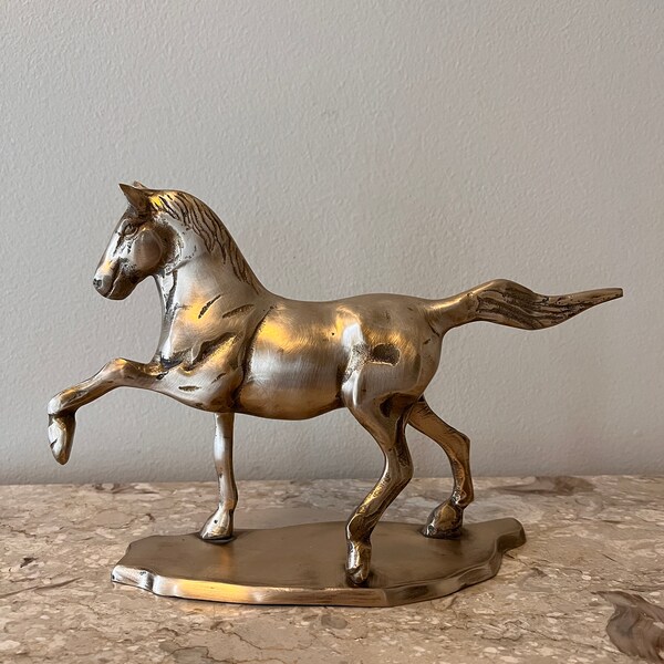 Metal Running Horses Etsy