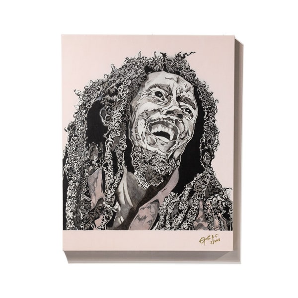 Soul Rebel - Print portrait of Bob Marley