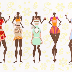Cultural Art Wall Decor Print: Sisi Gorimampa Vol X African Art Print