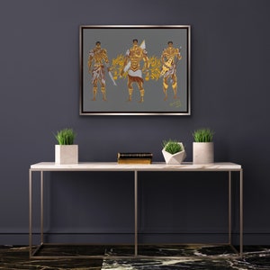 Cultural Art Wall Decor Print: Oga Kpata Kpata Vol 1 African Art Print image 2