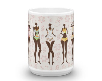 Unique coffee mugs emblazoned with indigenous cultural african art: Sisi Gorimampa Vol IX, Party favors, Wedding favors, Birthday Gift