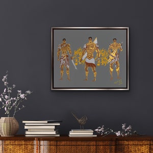 Cultural Art Wall Decor Print: Oga Kpata Kpata Vol 1 African Art Print image 7