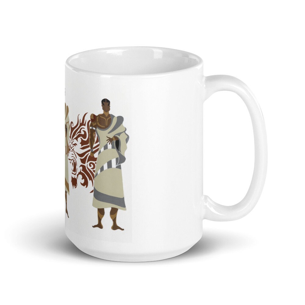 Unique Coffee Mugs Emblazoned With Indigenous Cultural African Etsy
