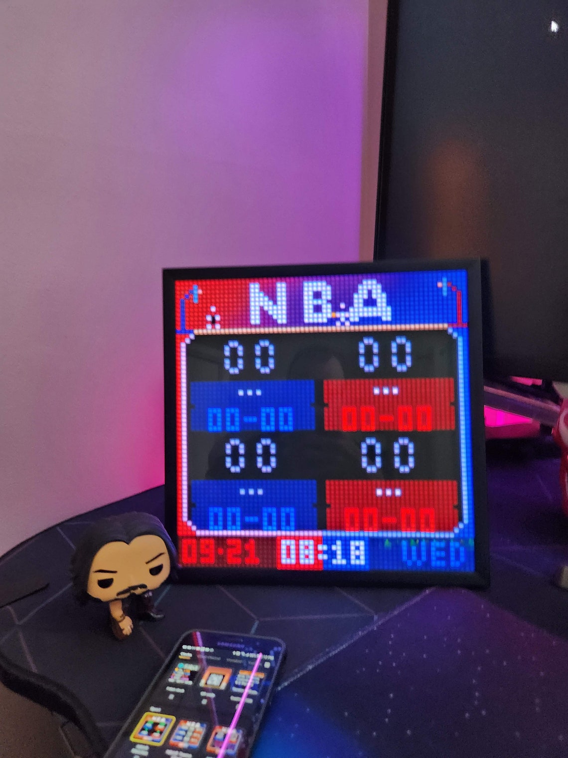Sports Ticker Sports Scoreboard Live Scores - Etsy 