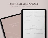 Daily Mindfulness & Self Care Digital Planner, Mental Health Journal