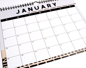 2019 wall calendar etsy