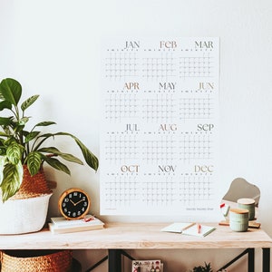 2024 Large Wall Calendar, Year At A Glance Wall Planner, New Job Gift, image 5