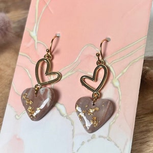 Heart earrings