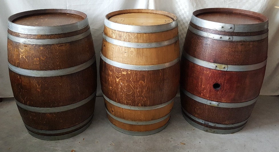 Stained & Sealed Decorative Wine Barrels LOCAL PICKUP only Etsy