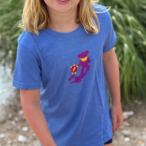 Grateful Dead Terrapin & Bear Toddler T-Shirt, Official Deadhead Kids Tee, Turtle Bear Graphic Shirt