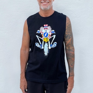 Grateful Dead Psycle Sam Mens Muscle Tank