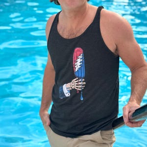Grateful Dead Rocket Pop Unisex Jersey Tank