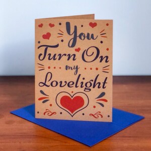 You Turn on My Lovelight-wenskaart