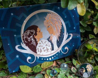 The Labyrinth Sarah S Book Replica Leatherbound Etsy