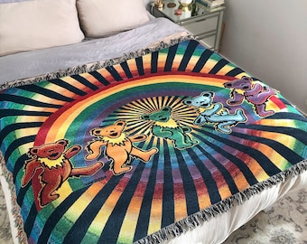 クッション・座布団 GD Lightning Bear Cushion grateful dead GD Lightning Bear Cushion grateful dead