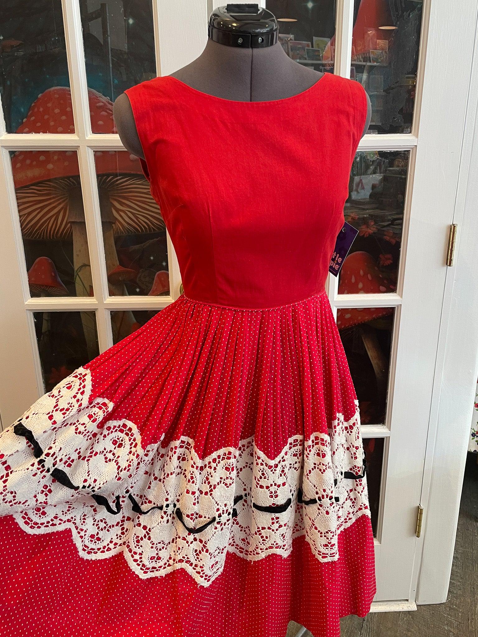 knee length dresses for ladies Wine Red 1950s Sequin Deep-V Mesh Dress