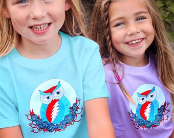 Grateful Dead Owl Toddler T