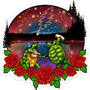 Grateful Dead Large Terrapin Lake Sticker