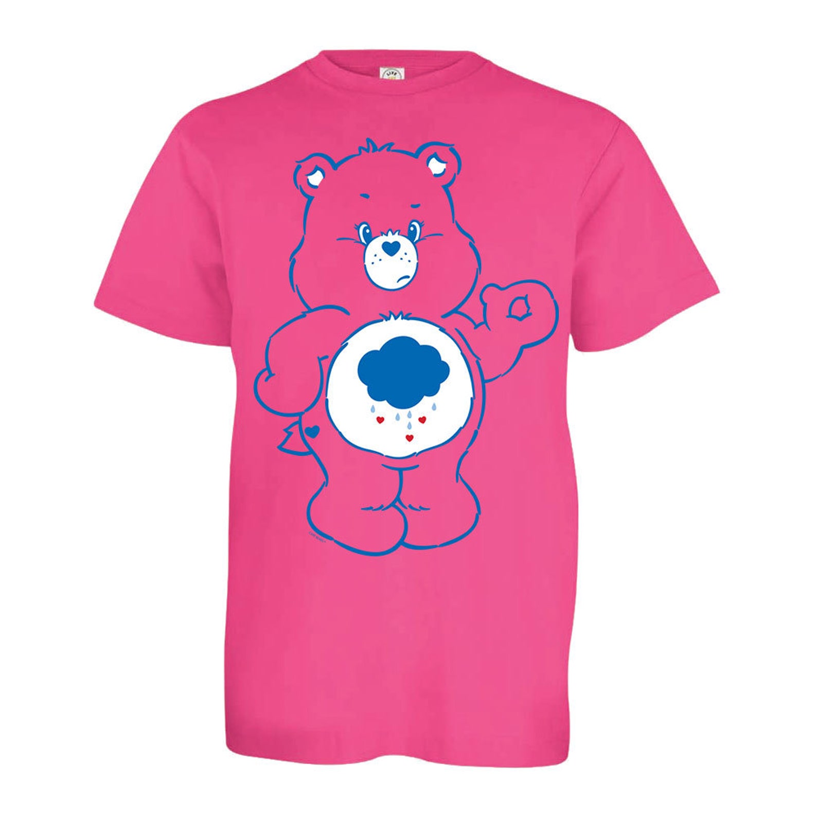 Care Bears Grumpy Bear Youth Tee Shirt Care Bears Shirt Etsy