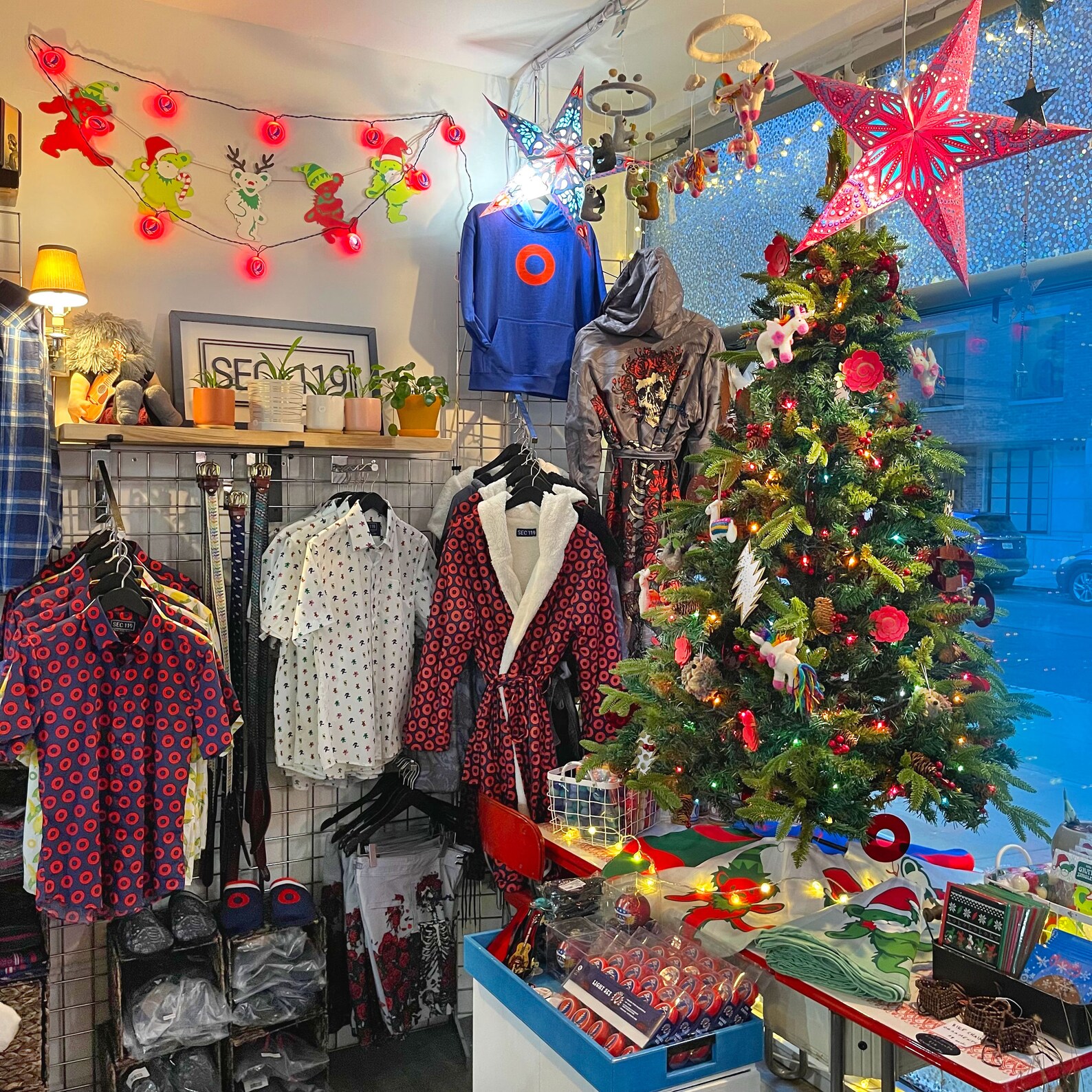 Grateful Dead Jingle Bears Holiday Cardstock Banner Missy Etsy