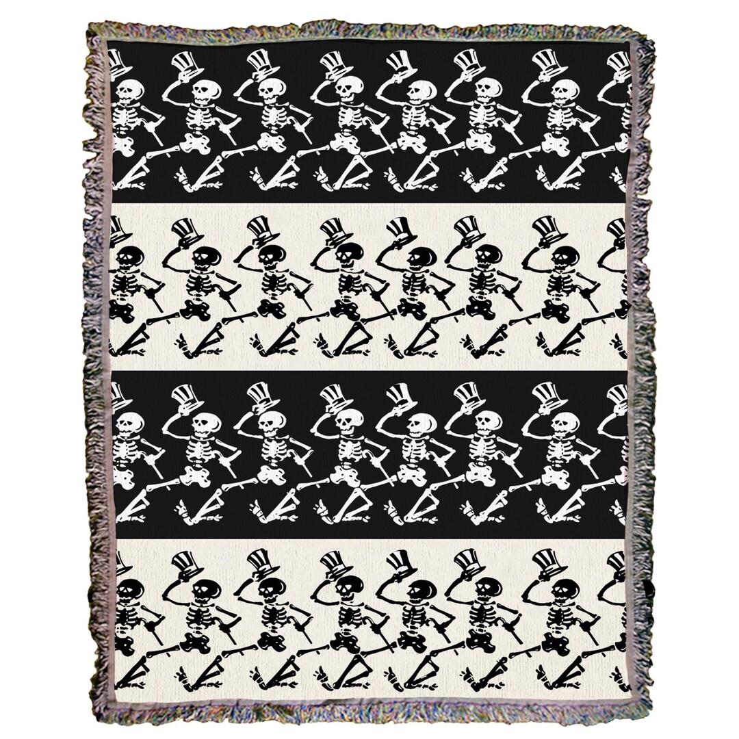 SB Grateful Dead Dancing Skeletons Can Cooler BLACK main image 1