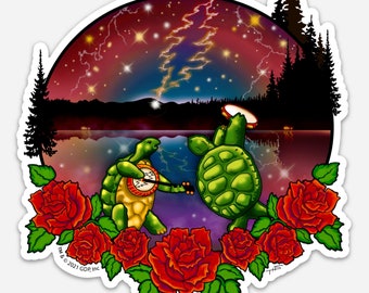Autocolante Grateful Dead Terrapin Lake