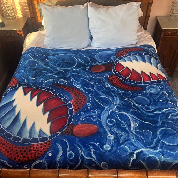 Grateful Dead Terrapin Swimmers C Fleece Blanket