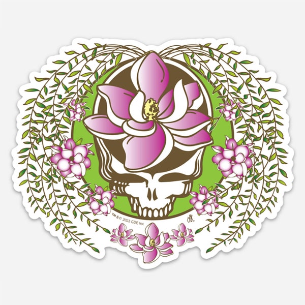 Grateful Dead Sugar Magnolia Steal Your Face Sticker