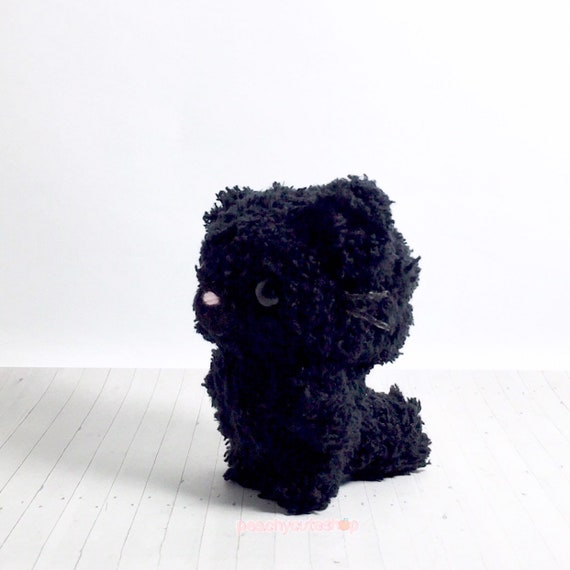 black labradoodle stuffed animal