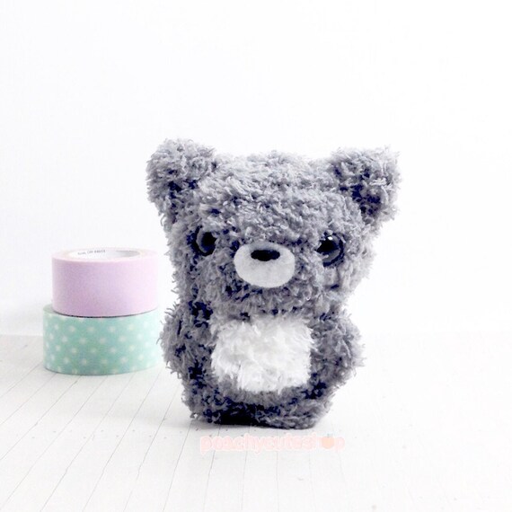 cute wolf stuffed animal