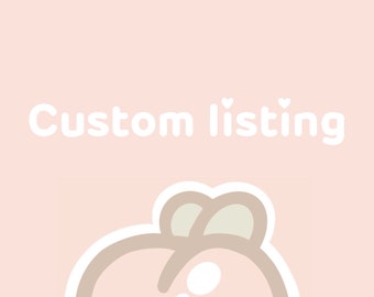 Custom Plush - Custom Order For Loona