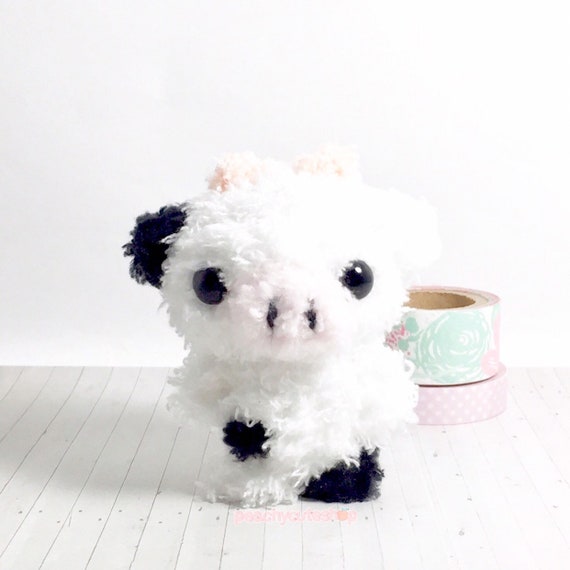 kawaii cow plush