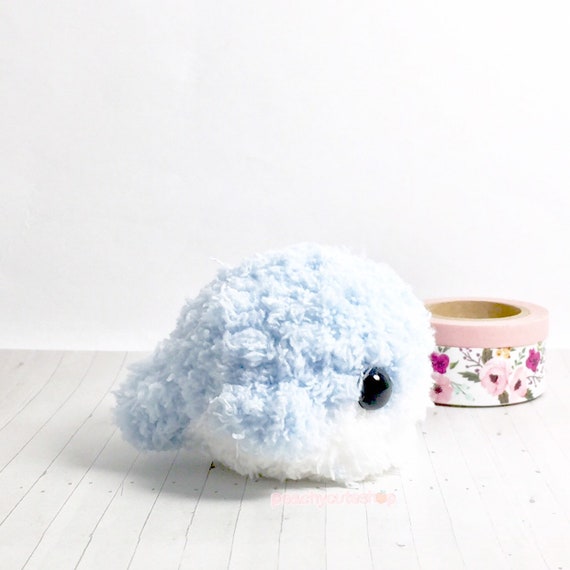 kawaii whale plush
