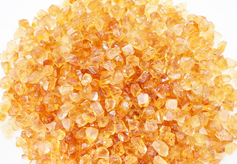 Yellow Citrine Rough Making Jewelry Wholesale Natural Citrine Rough Gravel Stone Natural Citrine Rough Loose Gemstone 6 to 18 mm Approx
