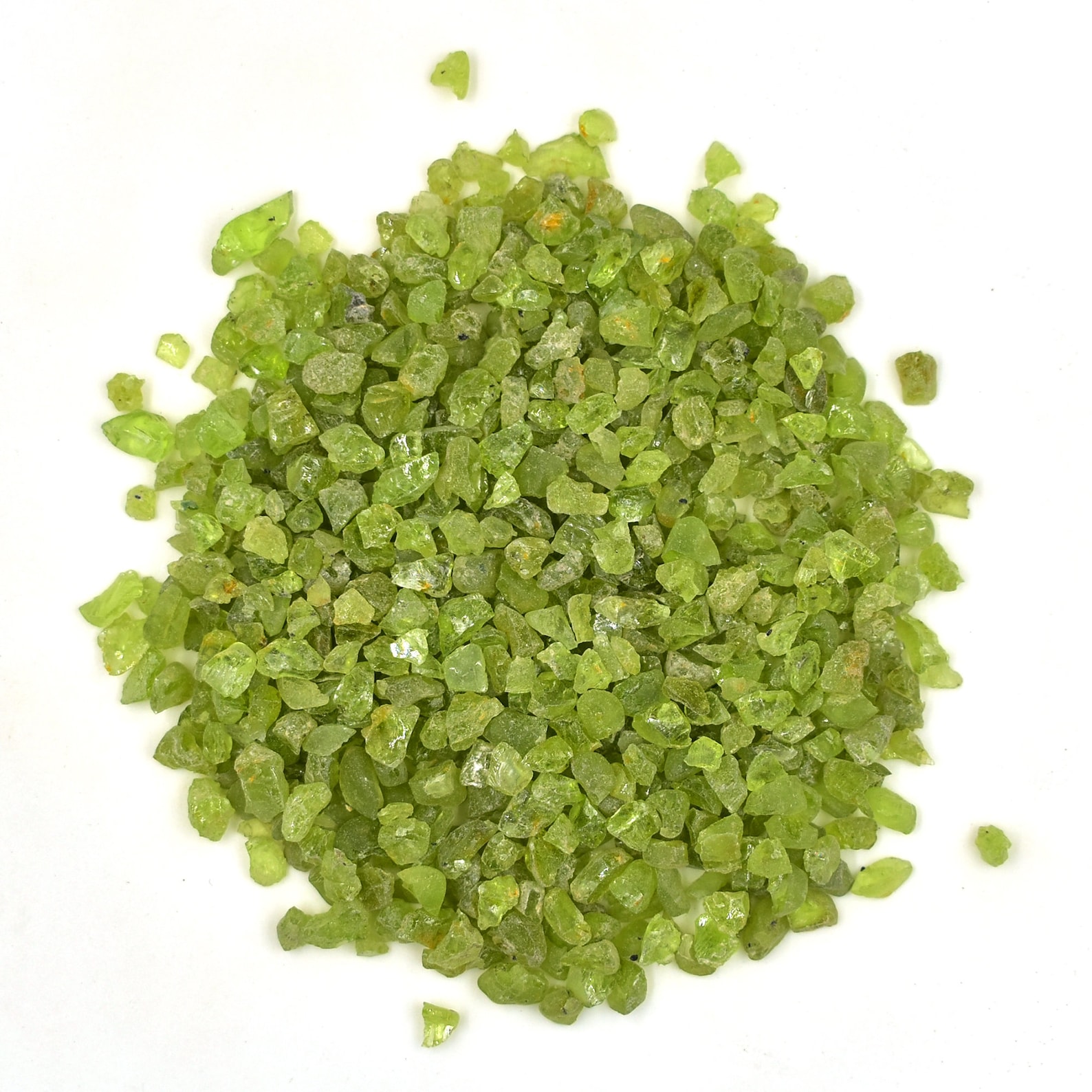 Natural Peridot Crushed Raw Stone Raw Rough Gemstone Powder Etsy
