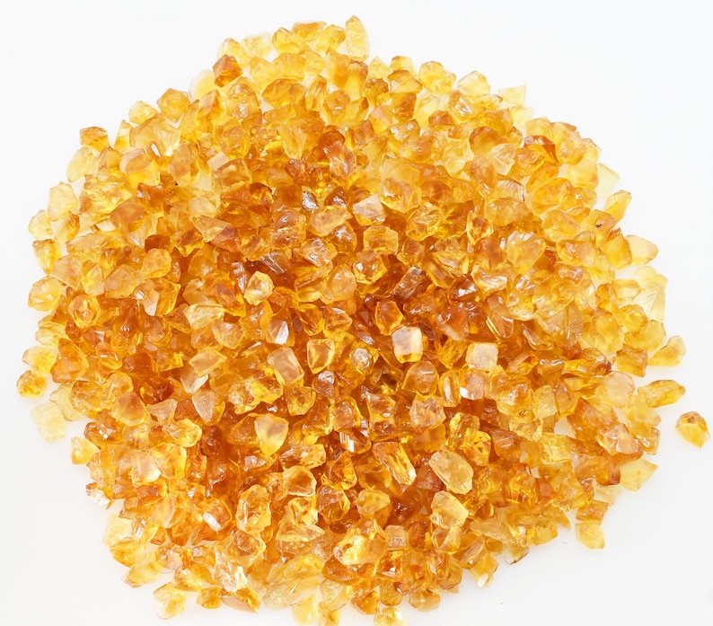 Yellow Citrine Rough Making Jewelry Wholesale Natural Citrine Rough Gravel Stone Natural Citrine Rough Loose Gemstone 6 to 18 mm Approx