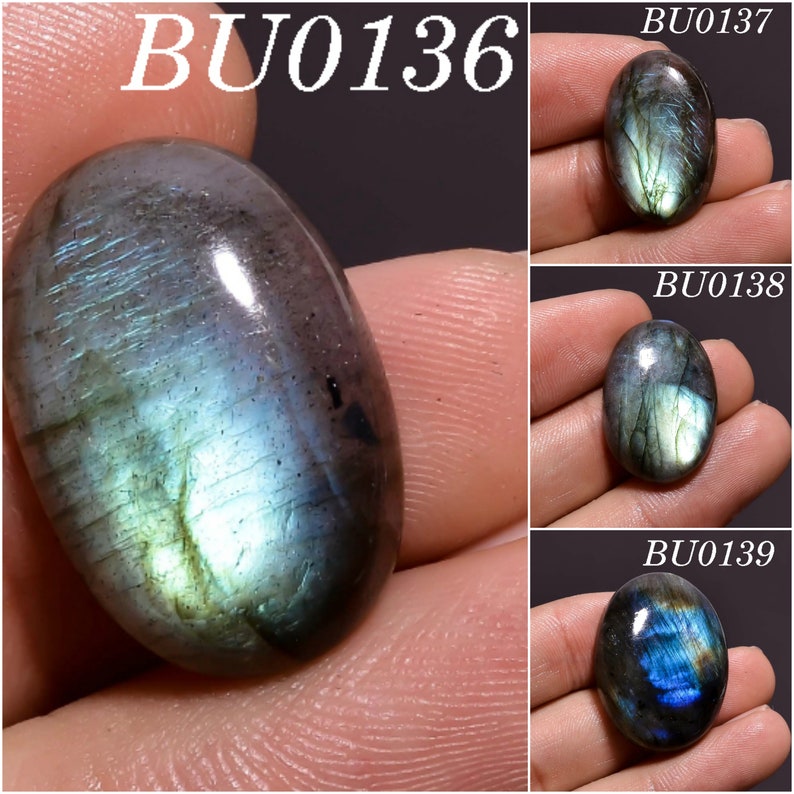 Natural Chatoyant Labradorite Oval Shape Cabochon Loose Gemstone For Making Jewelry Wholesale Labradorite Semi Precious Mix Size Cabochon